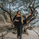 Wrap Maxi Skirt • Boho Maxi Skirt • Wrap Around Skirt - AYA SW IDR