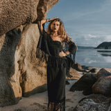 Wrap Maxi Skirt • Boho Maxi Skirt • Wrap Around Skirt - AYA SW IDR