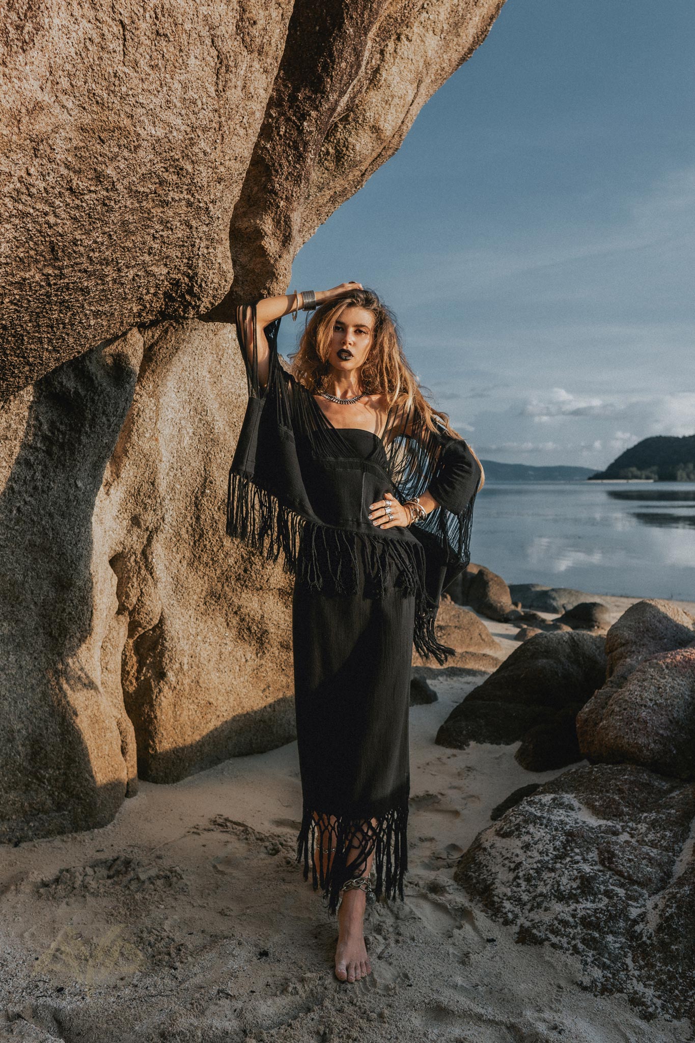 Wrap Maxi Skirt • Boho Maxi Skirt • Wrap Around Skirt - AYA SW IDR