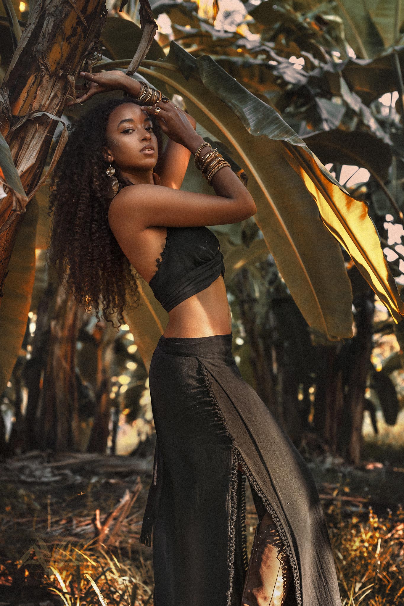 Wrap Maxi Skirt • Handmade Boho Long Skirt • Long Cotton Skirt - AYA SW IDR